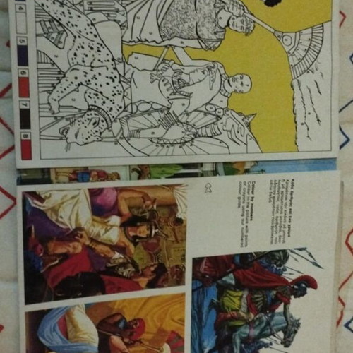 Vintage Kalkitos stickers used, set of 2