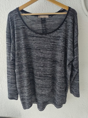 Pink Woman women's blouse size L, like new, black