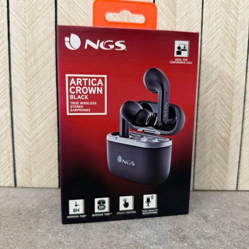 NGS Artica Crown wireless Bluetooth earbuds new
