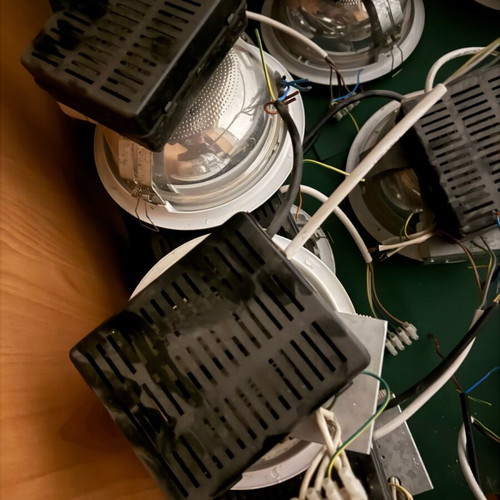 Professional lighting used