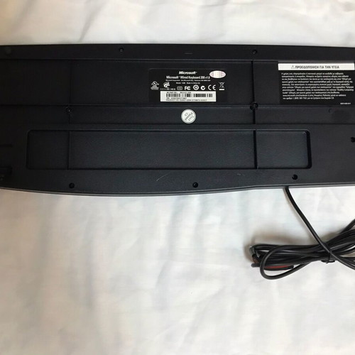 Microsoft USB Wired Keyboard used