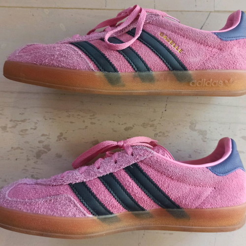 Adidas Originals Gazelle Indoor Pink Suede Size 40 Like New