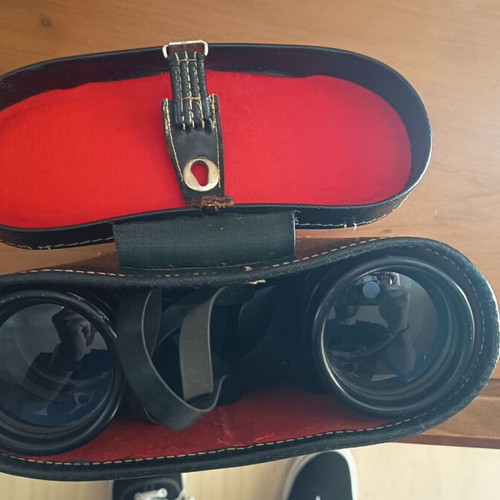 Zenith Coated Optics Binoculars used with leather case 10x15 Field 5