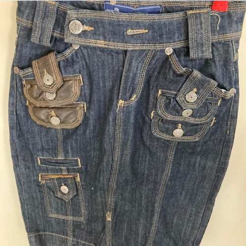 Victoria Beckham denim skirt for Rock&Republic new, blue, size S
