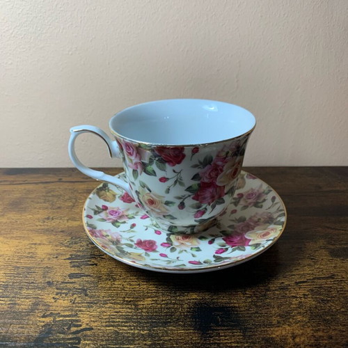 Tea set 6 pieces fine porcelain new