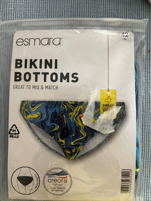 Bikini swimwear new, size L, blue multicolor