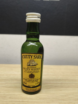 Cutty Sark Blended Scots Whisky Miniature vintage, 50 ml