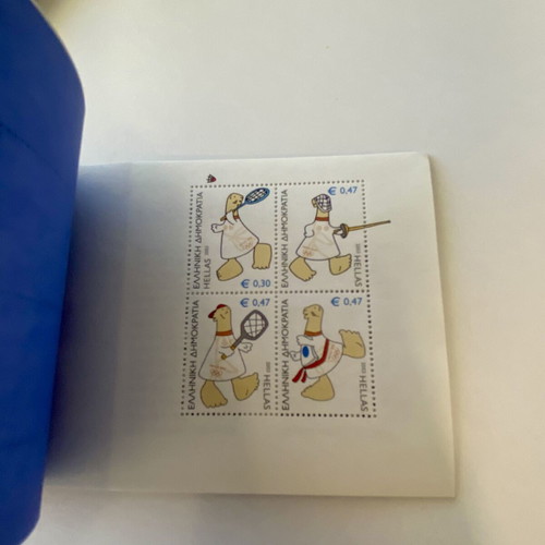 Olympic Games 2004 Athens Commemorative Stamp Booklet new