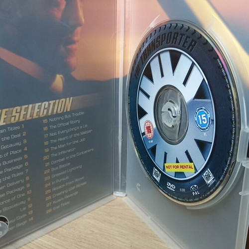 The Transporter DVD with English subtitles