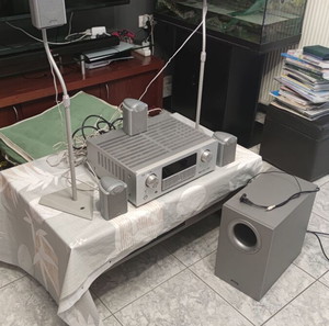 ΜΑRANTZ SR 4500 ΡΑΔΙΟΕΝΙΣΧΥΤΗΣ HOME CINEMA- 5 ΗΧΕΙΑ TANNOY-SUBWOOFER TANNOY