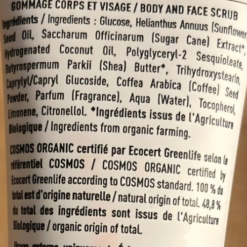 023 Céleste Creamy Coffee Face Scrub 40ml new