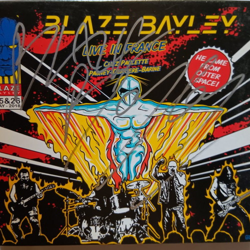 Blaze Bayley Live in France 2 CD new, metal