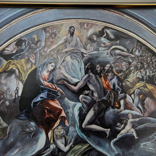El Greco museum reproductions on canvas set like new