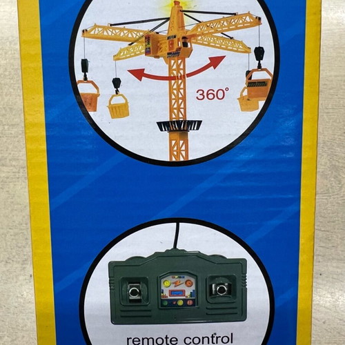 Crane with remote control, sound and light new