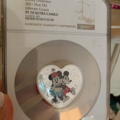 Silver collectible coin PF 70 Ultra Cameo