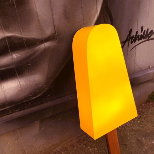 The Popsicle Effect floor lamp new, handcrafted by Pingpong Design