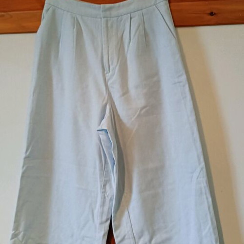 Sinsay pants like new, soft turquoise color