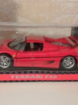 Ferrari F50 Shell μεταλλικό μοντέλο 1:18
