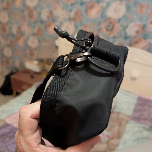 The North Face shoulder bag used, crossbody, black