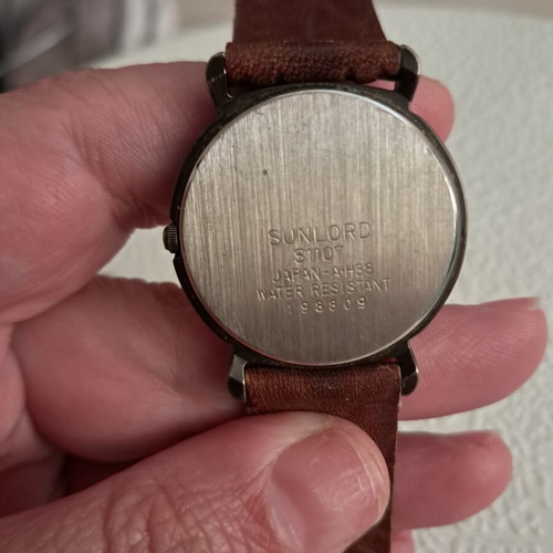 Sunlord wristwatch with moon phase