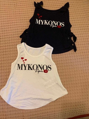 Σετ παιδικά μπλουζάκια Lapin House Mykonos, σαν καινούργιο, 12 μηνών