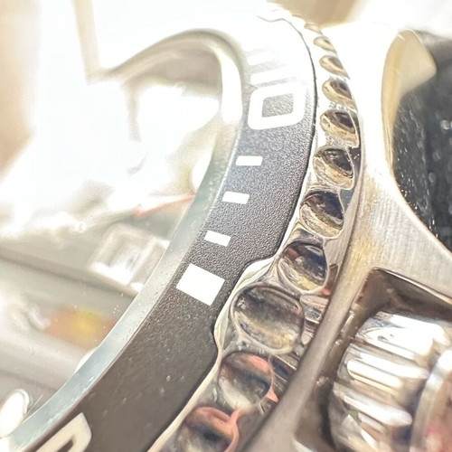 Orient Mako automatic dive watch like new with leather strap