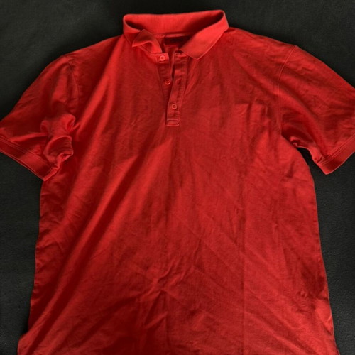 Hugo Boss Polo Shirt XL like new, red