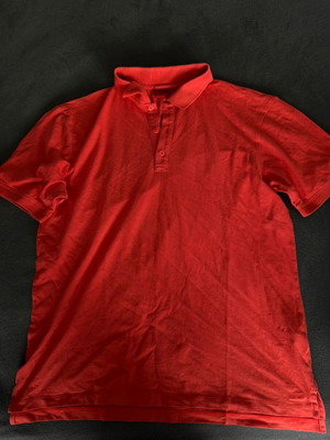 Hugo Boss Polo Shirt XL like new, red