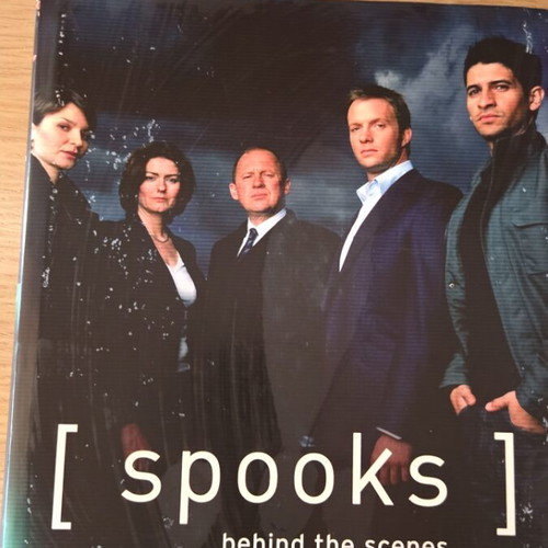 Spooks Behind the Scenes Book like new