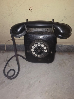 Siemens vintage wall telephone 1960s Greek edition