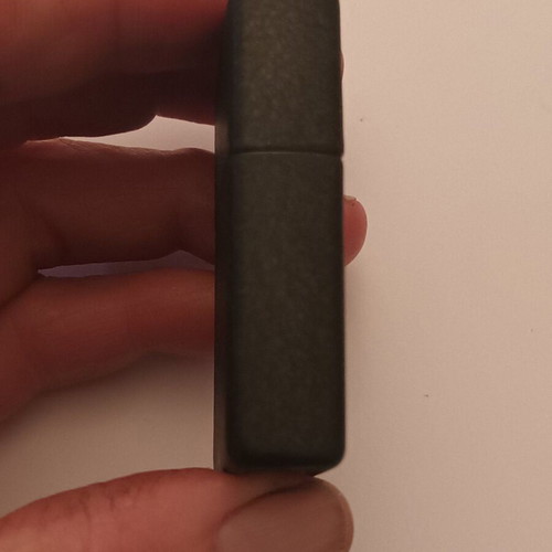 Zippo lighter F - 05 black matte like new