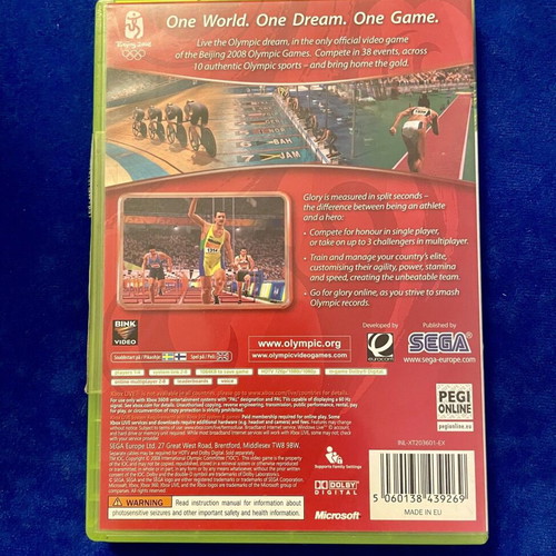 Xbox 360 Sega Beijing 2008 game like new