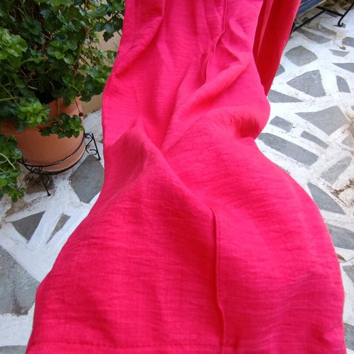 Pants new one size red with elastic waist