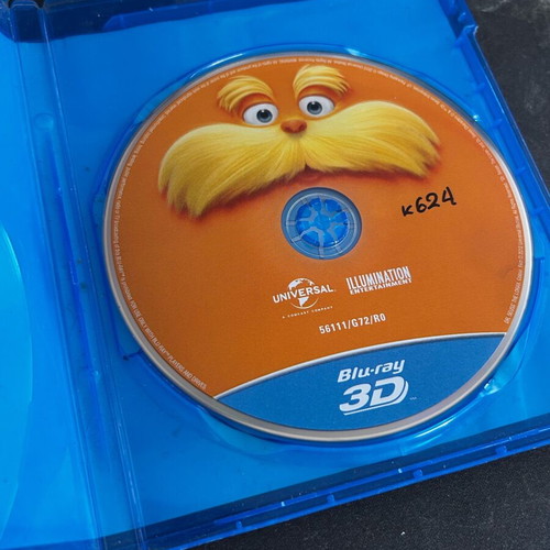 Lorax 3D Blu-ray used, dubbed, animated movie