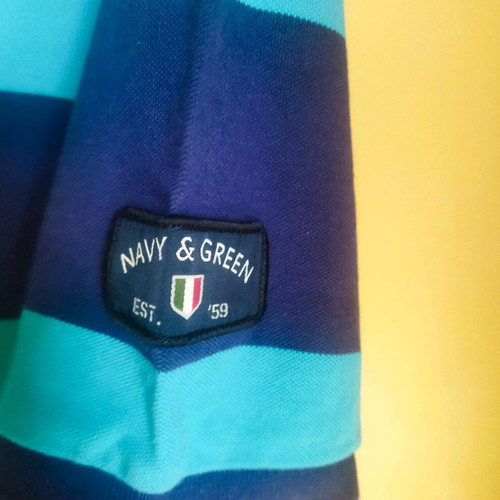 Cotton T shirt for boy 14 years like new, navy and green