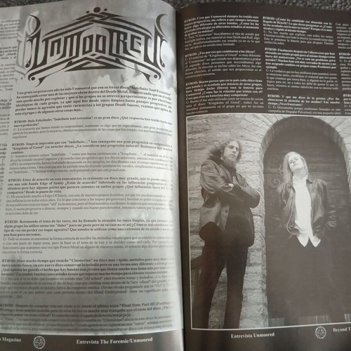 Beyond The Realms Of Death fanzine like new, Spanish