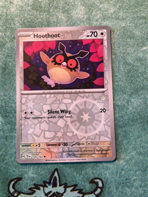 Hoothoot μεταχειρισμένη κάρτα Pokemon