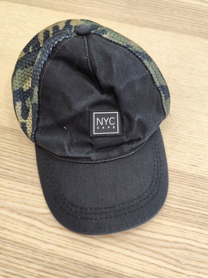 NYC Caps camo hat with mesh, one size