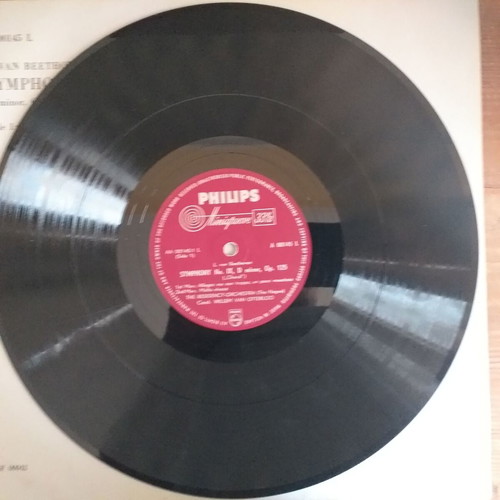 Classical music records used, set 1+2, 33 rpm