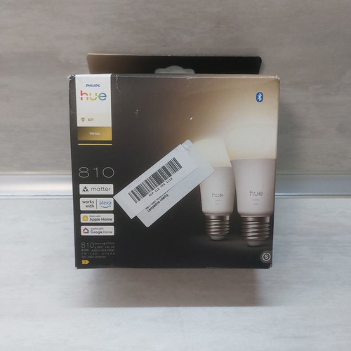 Philips Hue White E27 Smart LED Bulbs pack of 2, new