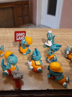 Kinder Δεινοσαυράκια Εργάτες Καινούργια, Πλήρης Σειρά