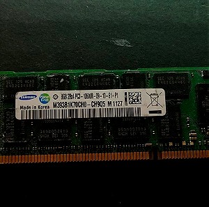 Samsung 8GB 2RX4 PC3L-10600R 1333MHz 240 pin Memory M393B1K70CH0