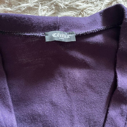 Women's cardigan like new, size S-M, purple