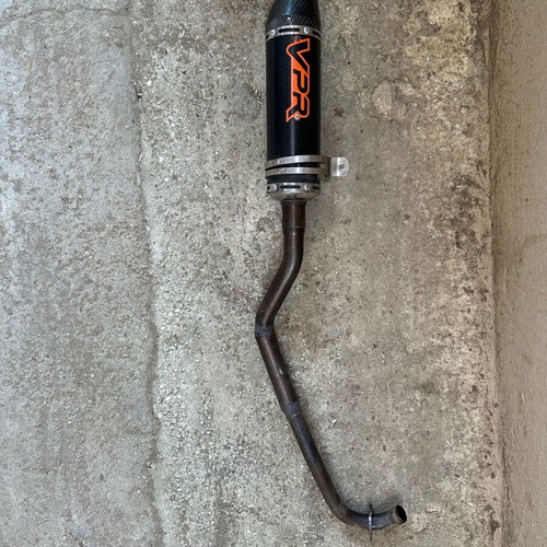 VPR carbon high-up motorcycle exhaust