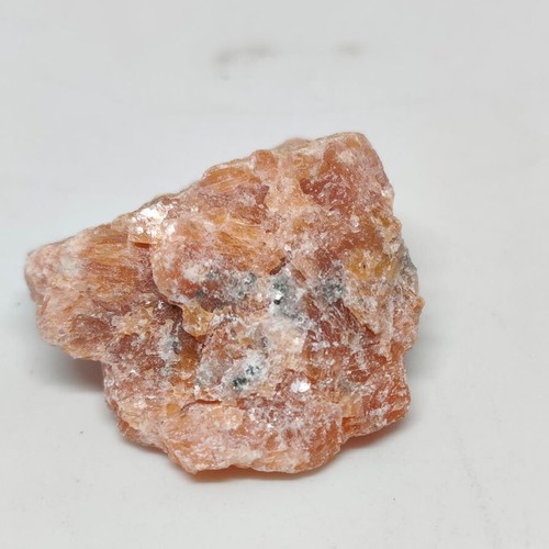 Orange Calcite natural raw collector's piece like new