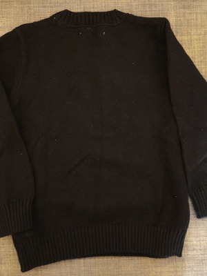 H&M Christmas kids sweater with figure, black