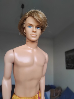 Κούκλα Ken Totally Hair vintage 1988 Mattel σαν καινούργιο