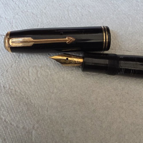 Parker Vacumatic fountain pen, black