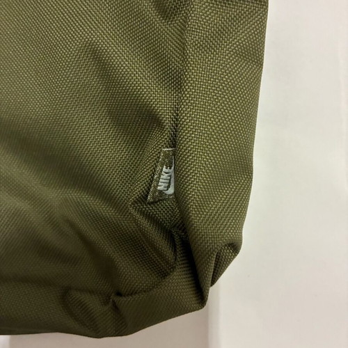 Nike large shoulder bag new green with gold details