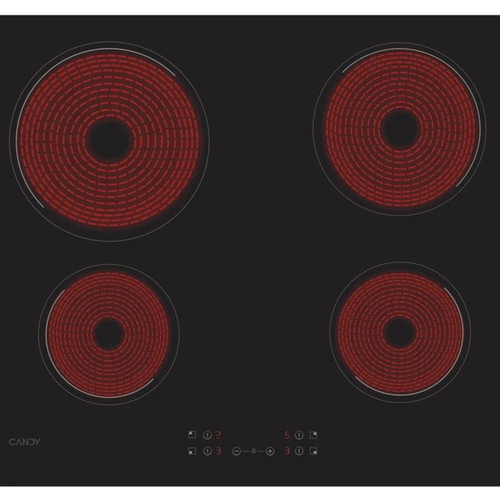 Candy Ceramic Cooktop 4 Zones Black CH64CCB/4U2 like new